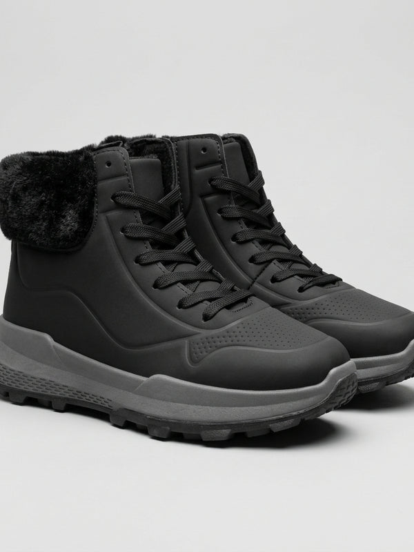 Botines black con pelo
