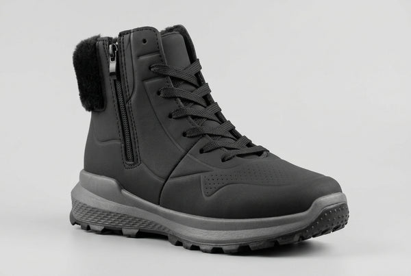 Botines black con pelo