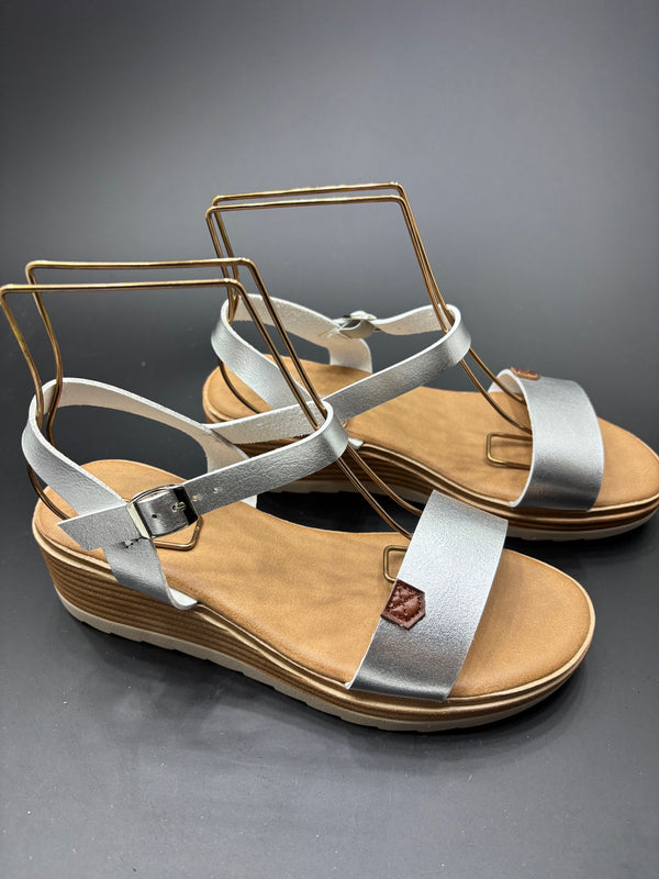 Sandalias 2502 Silver