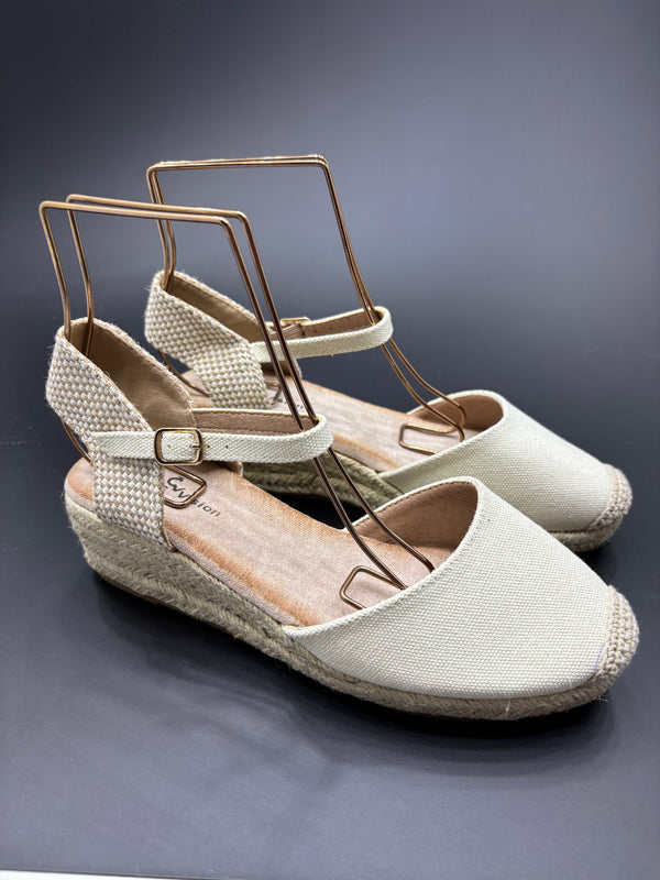 Sandalias 1228 Crema