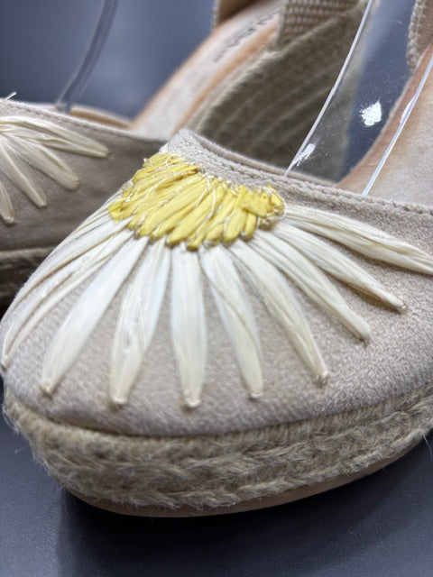 Sandalias de Cuña Margarita con Plataforma