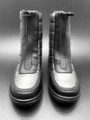 Botines M5801-40 Silver black