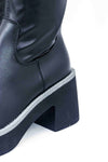 Botas de tacón con plataforma