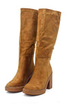 Botas de tacón de caña alta