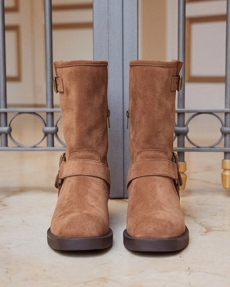 Botas de Media Caña S-2507 Camel