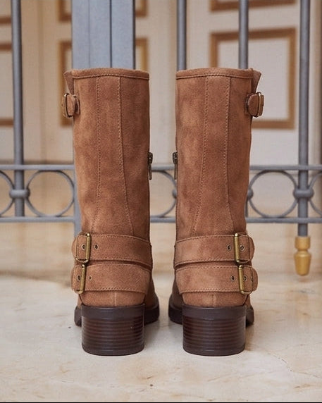 Botas de Media Caña S-2507 Camel