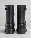 Botas de Media Caña S-2507 Negro