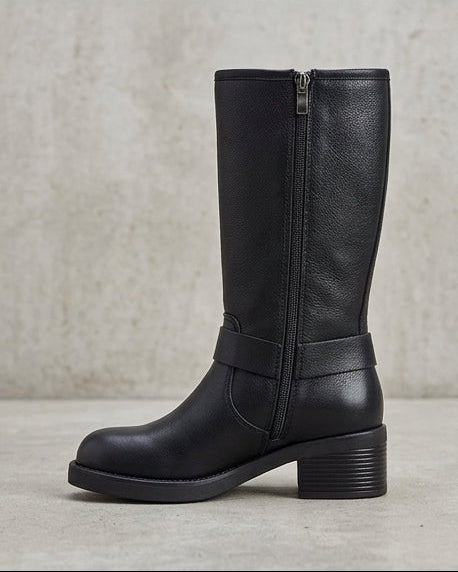 Botas de Media Caña S-5808 Negro