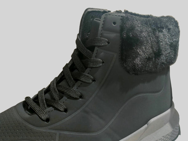 Botines black con pelo