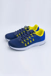 Deportivas azul-amarillo