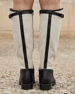 Botas de caña alta A-3428 black
