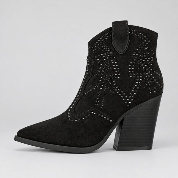Botines pedrería