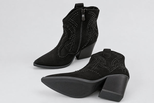Botines pedrería