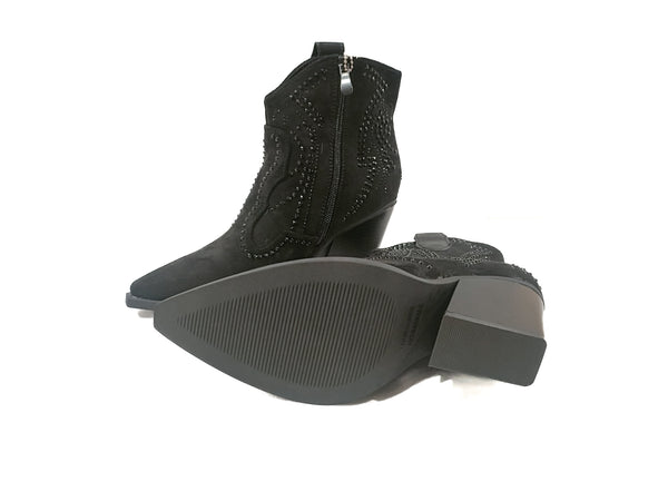 Botines pedrería