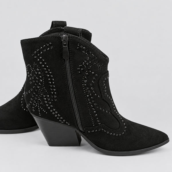 Botines pedrería